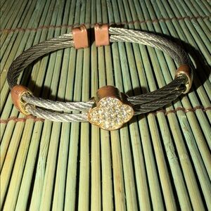 Silver Clovver Bracelet